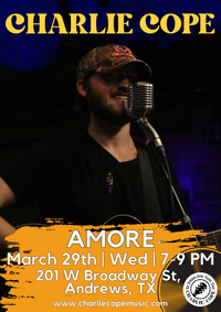 Charlie Cope Live & Acoustic @ Amore