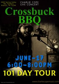 Charlie Cope Live & Acoustic @ Crossbuck BBQ