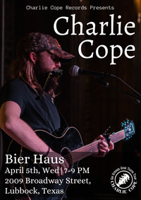 Charlie Cope Live & Acoustic @ Bier Haus