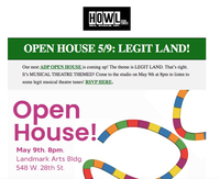 Open House - Legit Land/ The Howl