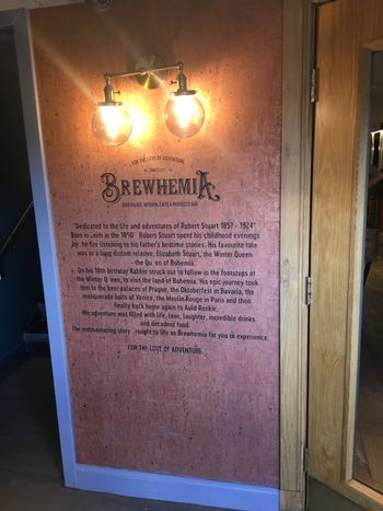 Brewhemia Pub opposite Waverley Station in Edinburgh, Scotland
