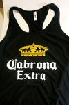 Ladies Racerback Tank "Cabrona Extra"