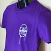 Purple Graffiti Logo Tee