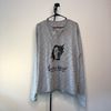Grey Long-Sleeved Shirt // Large
