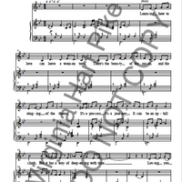 "Learning How to Love" sheet music