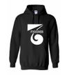 7 Figs Black Hoodie