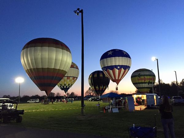 Hot air best sale balloon ride houston