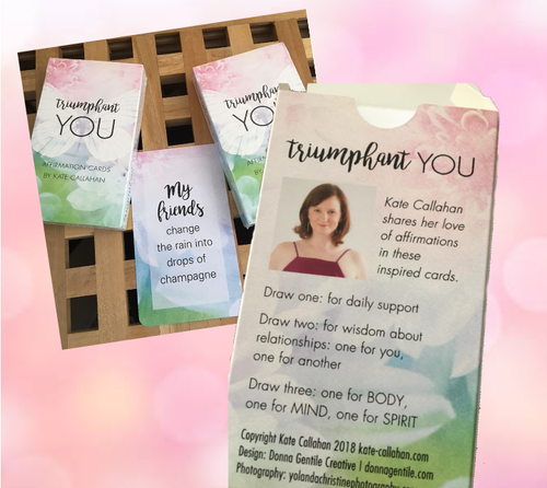 Triumphant You Affirmations Cards  Please Send A Message To Purchase!