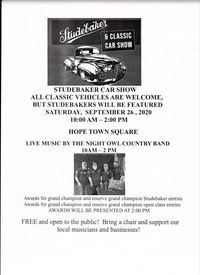 Night Owl Country Band/Studebaker Car Show