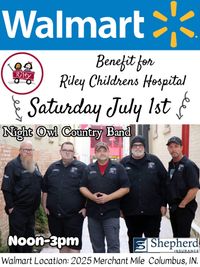 Night Owl Country Band/Benefit For Riley Children's Hospital 