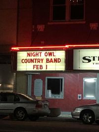 *Night Owl Country Band