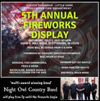 Night Owl Country Band/Fireworks Display 