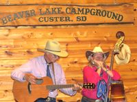 Beaver Lake Campground Allen and Jill Western Music Show