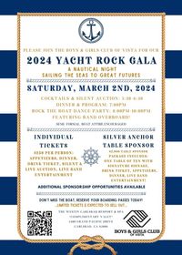 Boys and Girls Club of Vista Yacht Rock Gala