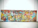  *SOLD - “Transit” - Songscape Series - Inspired by Meridith Crawford’s song "Transit" - 12" x 36" x 1"