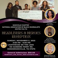Headliners and Heroes Reception 