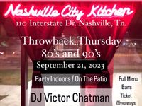 DJ Victor Chatman Throwback Third Thursdays 