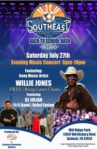 BACK TO SCHOOL CONCERT for the Southeast Community Day
