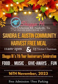 Sandra E. Austin Community Harvest Free Meal 