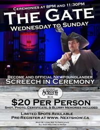 11:30PM Screech In Ceremony 