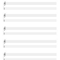 uke TAB & treble clef staff