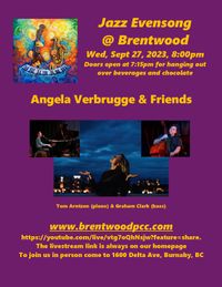 Brentwood Evensong presents Angela Verbrugge