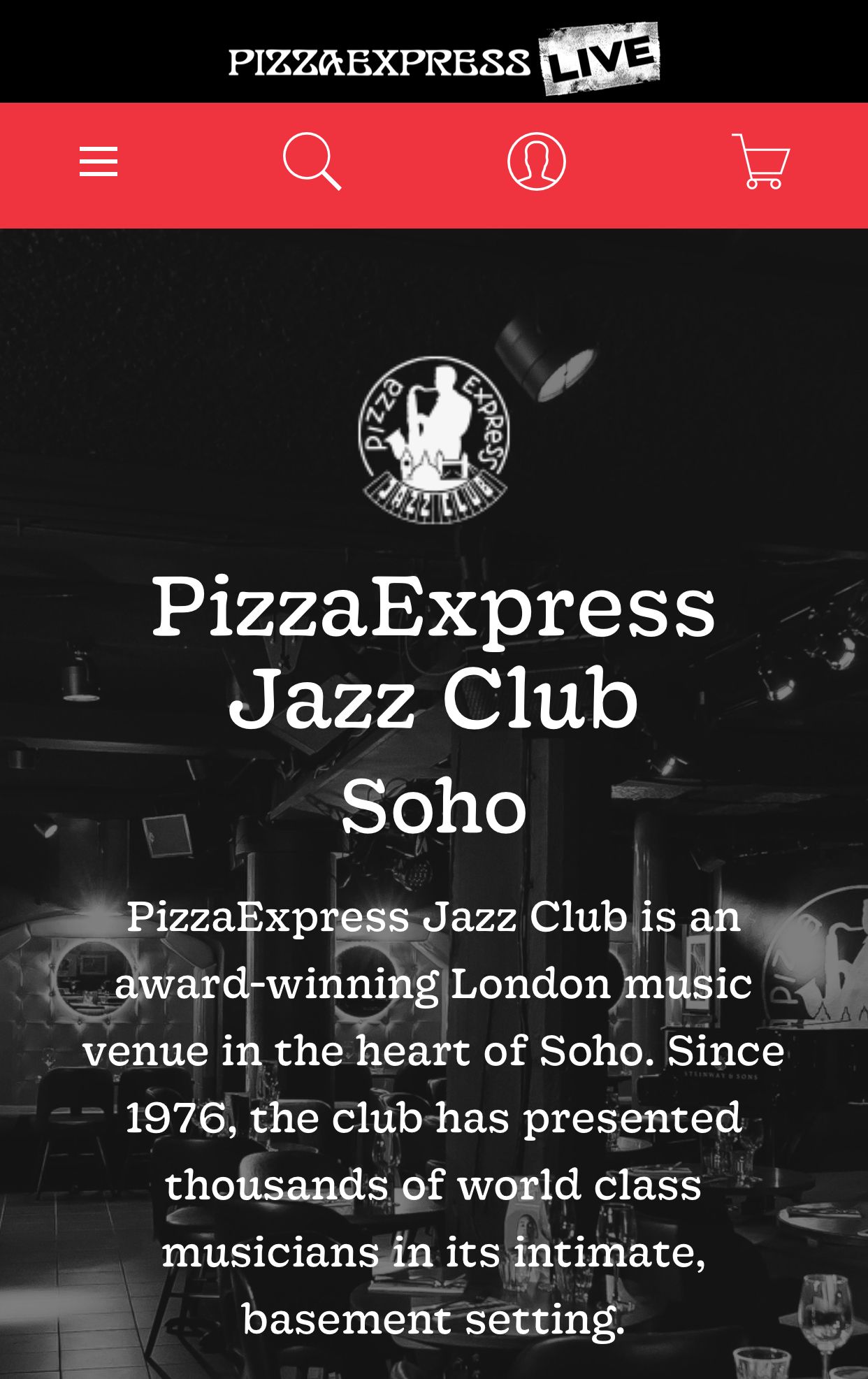 Pizza Express Soho @ Pizza Express Jazz Club London - Jun 3 2023, 8:00PM