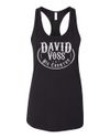 Women's Tank Top (Black With Metallic Gray Logo)