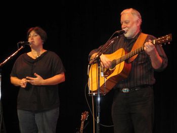 With Janette Kruegel opening for Lynn Miles
