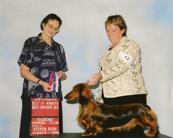 Maggie becoming a New Champion in just 5 shows at a very young age.
