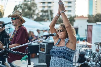 Raising the roof at SRQ Street Festival
