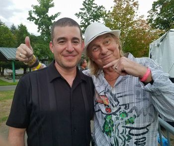 with Alan White
