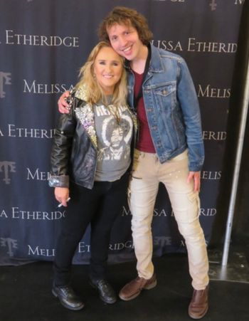 with Melissa Etheridge

