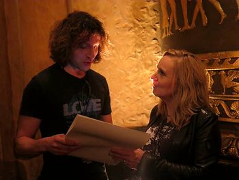 with Melissa Etheridge
