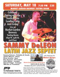 Opening for Sammy DeLeon Latin Jazz Orchestra