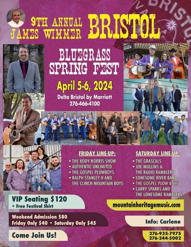 Bristol Spring Bluegrass Festival