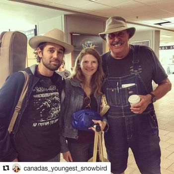 Airport hangs with Wayne Rostad
