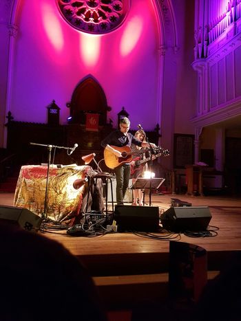 "You're not, like, in a band, are you?" NOPE. Hayden at St. Matthew's Church, 2016
