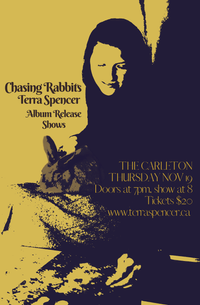 SOLD OUT - The Carleton - Chasing Rabbits Album Release with the band and special guests The Bombadils!