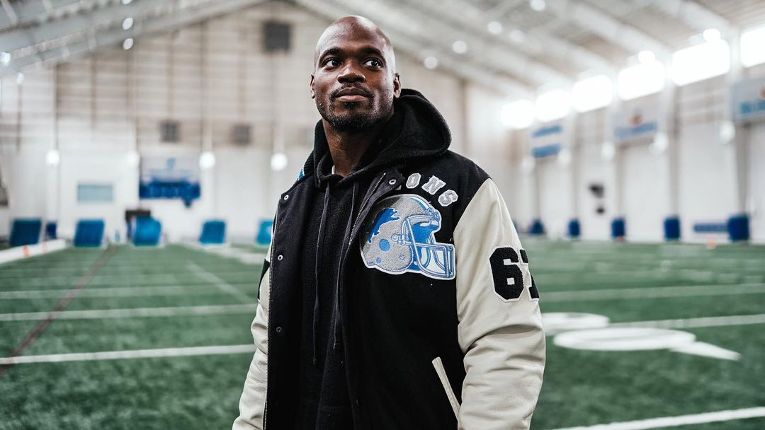 Detroit Lions Letterman Varsity Jacket