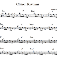 Church Rhythms - solo/lead sheet