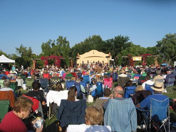7-09-10: It was great to be asked back again to San Juan Capistrano...and what a crowd!
