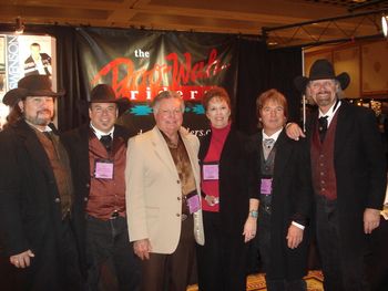 Here we are in Vegas with our old friend and bonafide Country Legend Leroy Van Dyke and his wife Gladys. They are wonderful people!
