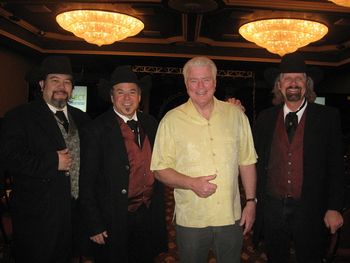 
The speaker that opening session was Huell Howser who did an expose on California Fairs last year on his 'California Gold' program...he was a true gentleman and a compelling speaker!


