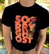 Sorry Ghost Butterflies & Flowers Shirt