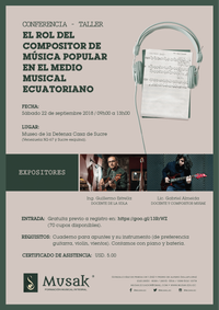 "EL ROL DEL  COMPOSITOR DE  MÚSICA POPULAR  EN EL MEDIO MUSICAL ECUATORIANO"