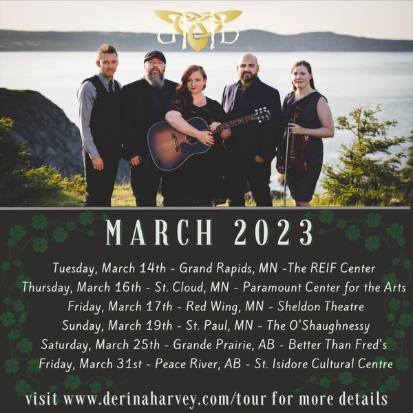 Derina Harvey Band, Edmonton, Alberta, Celtic Rock