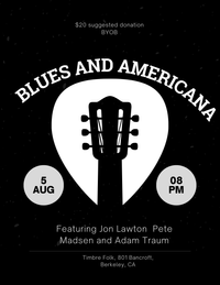 Blues and Americana Guitar Night