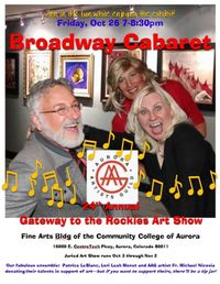 Broadway Cabaret at Gateway to the Rockies Art Show