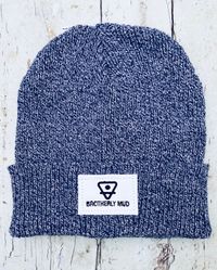 Brotherly Beanie (Grey/Blue)